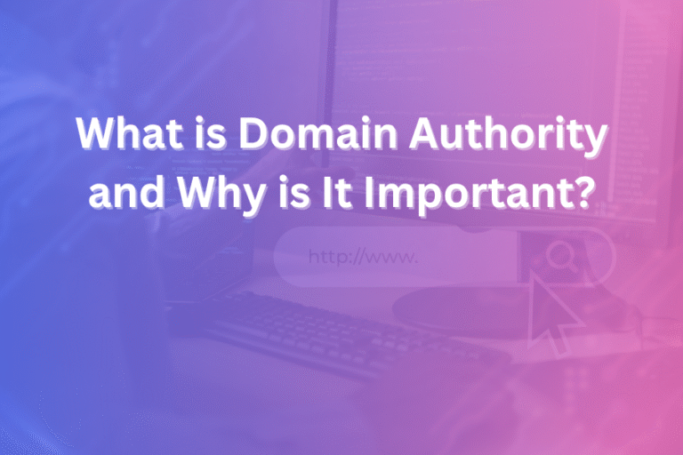 what is domain authority and why is it important