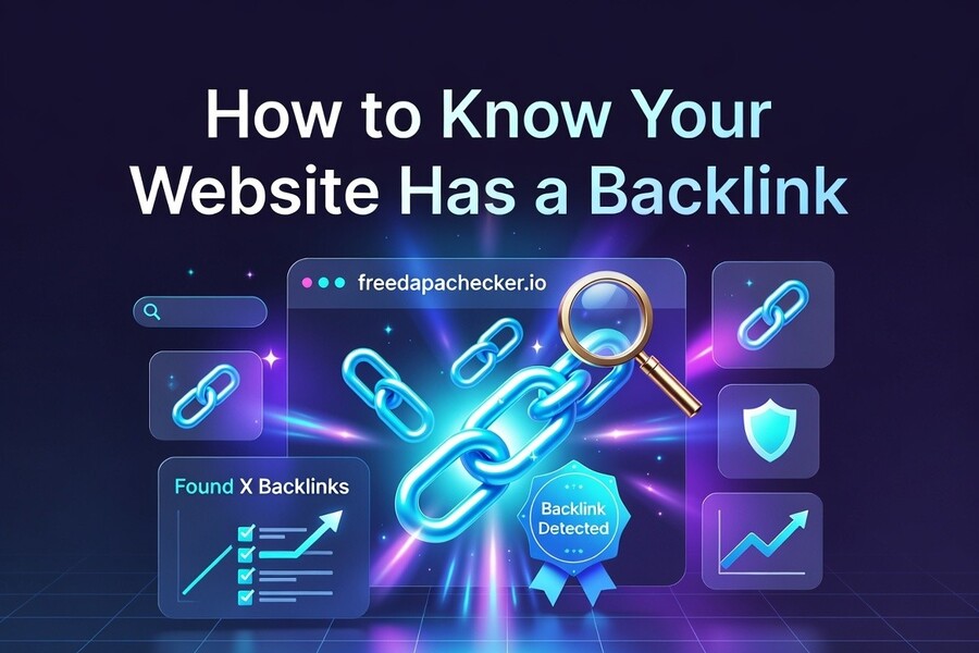 How to Know Your Website Has a Backlink